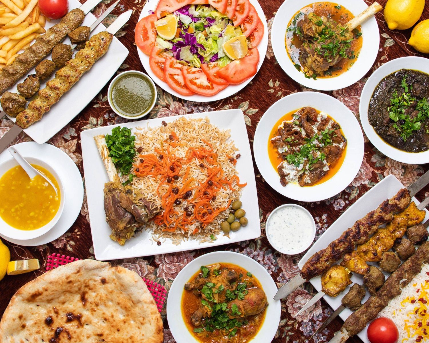A full Afghan feast